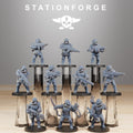 GrimGuard Commandos + Bases (10) - Station Forge