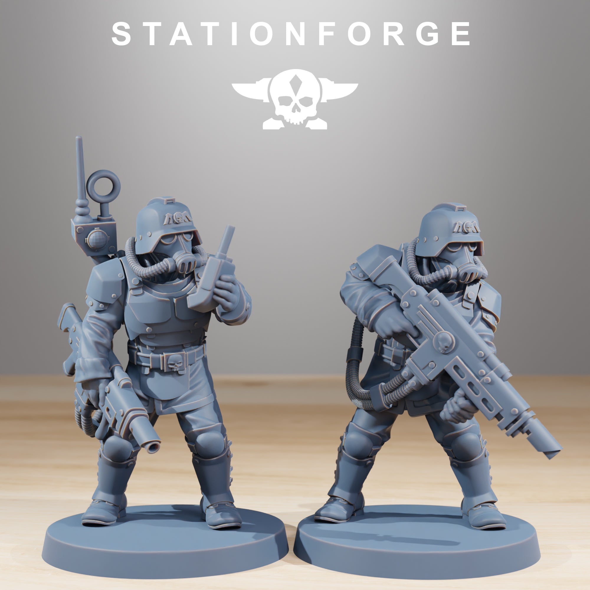 GrimGuard Commandos + Bases (10) - Station Forge
