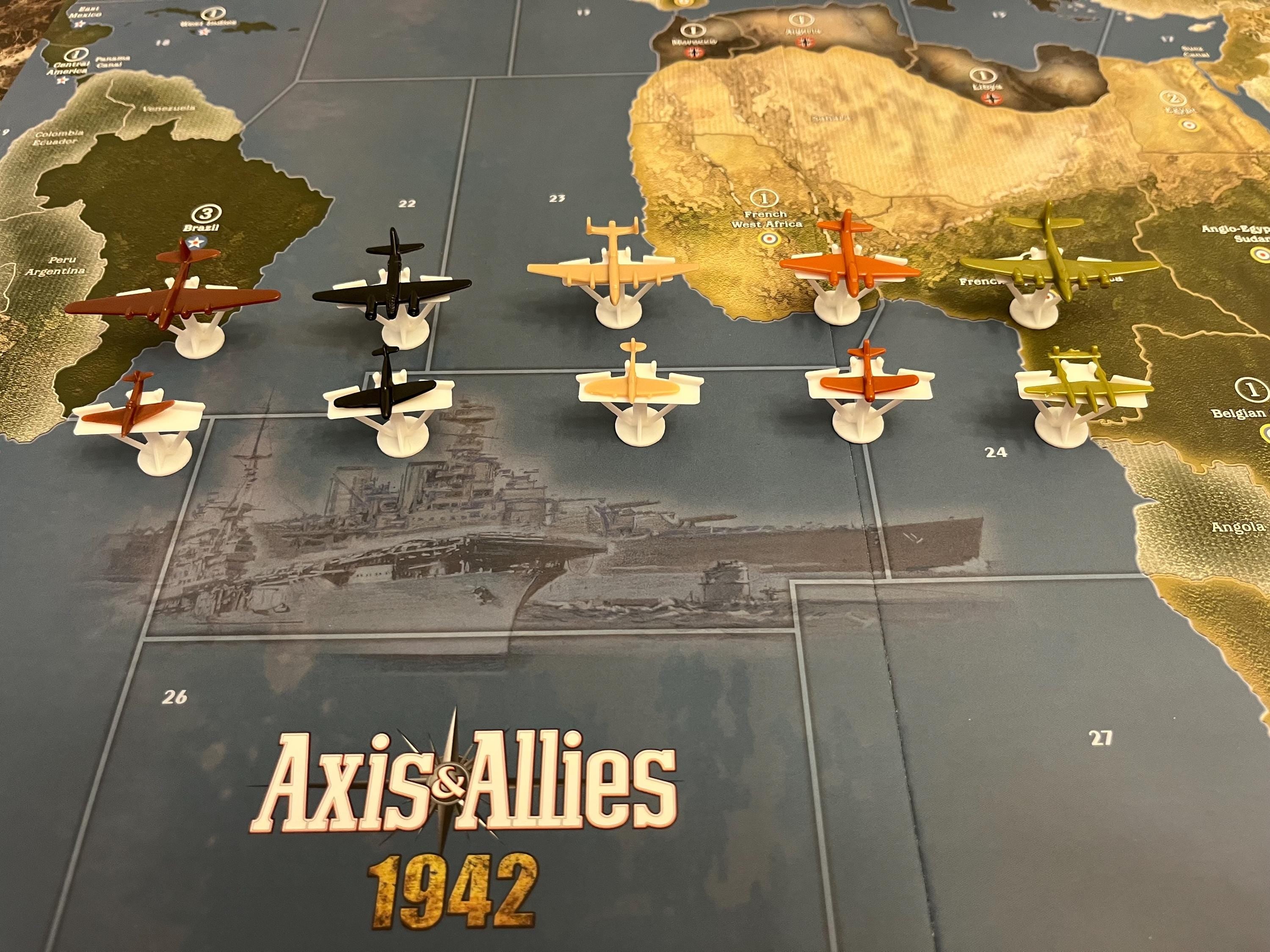 Axis and Allies Plane Stands