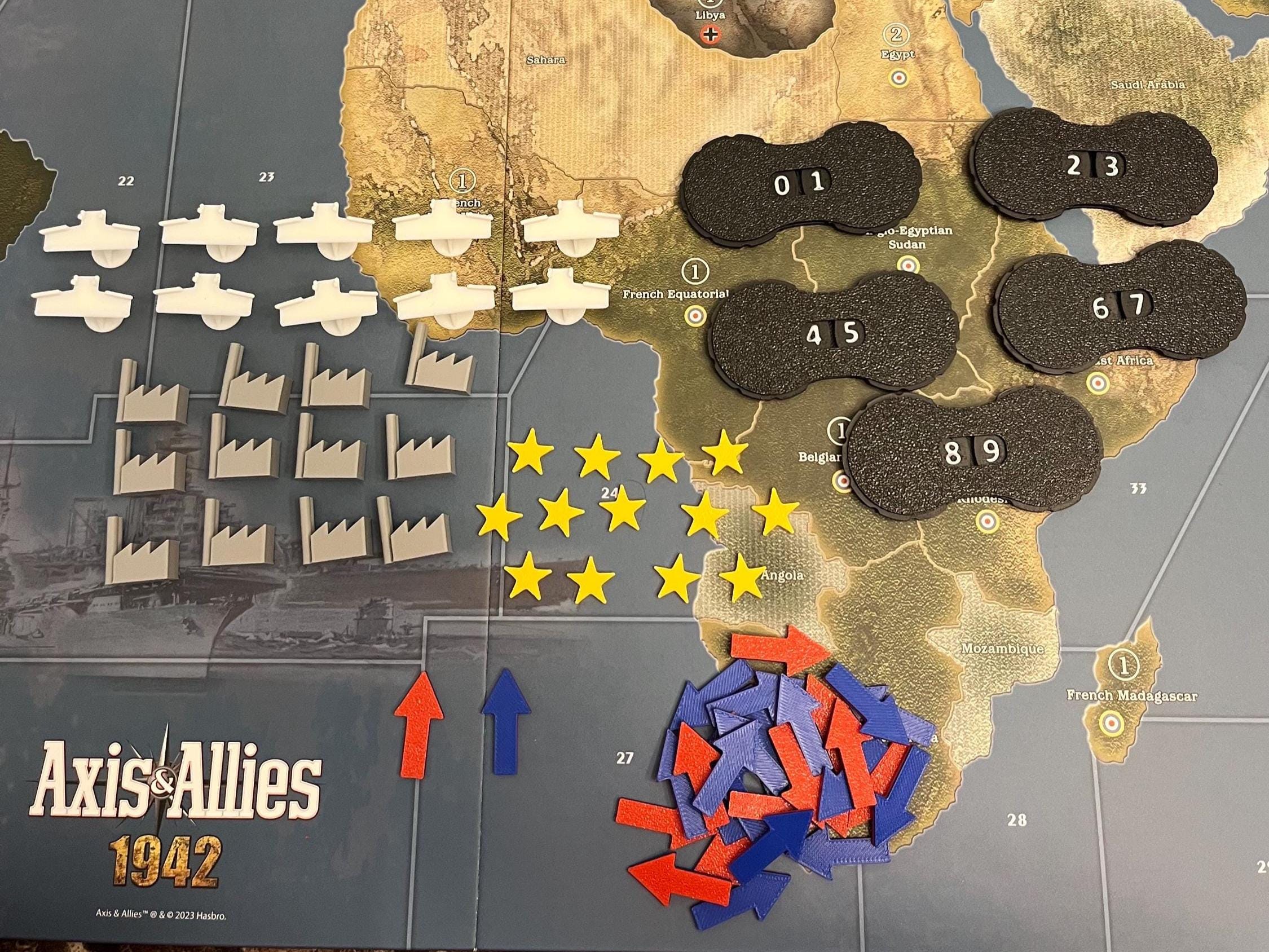 Axis and Allies 1942 Second Edition Deluxe Upgrades