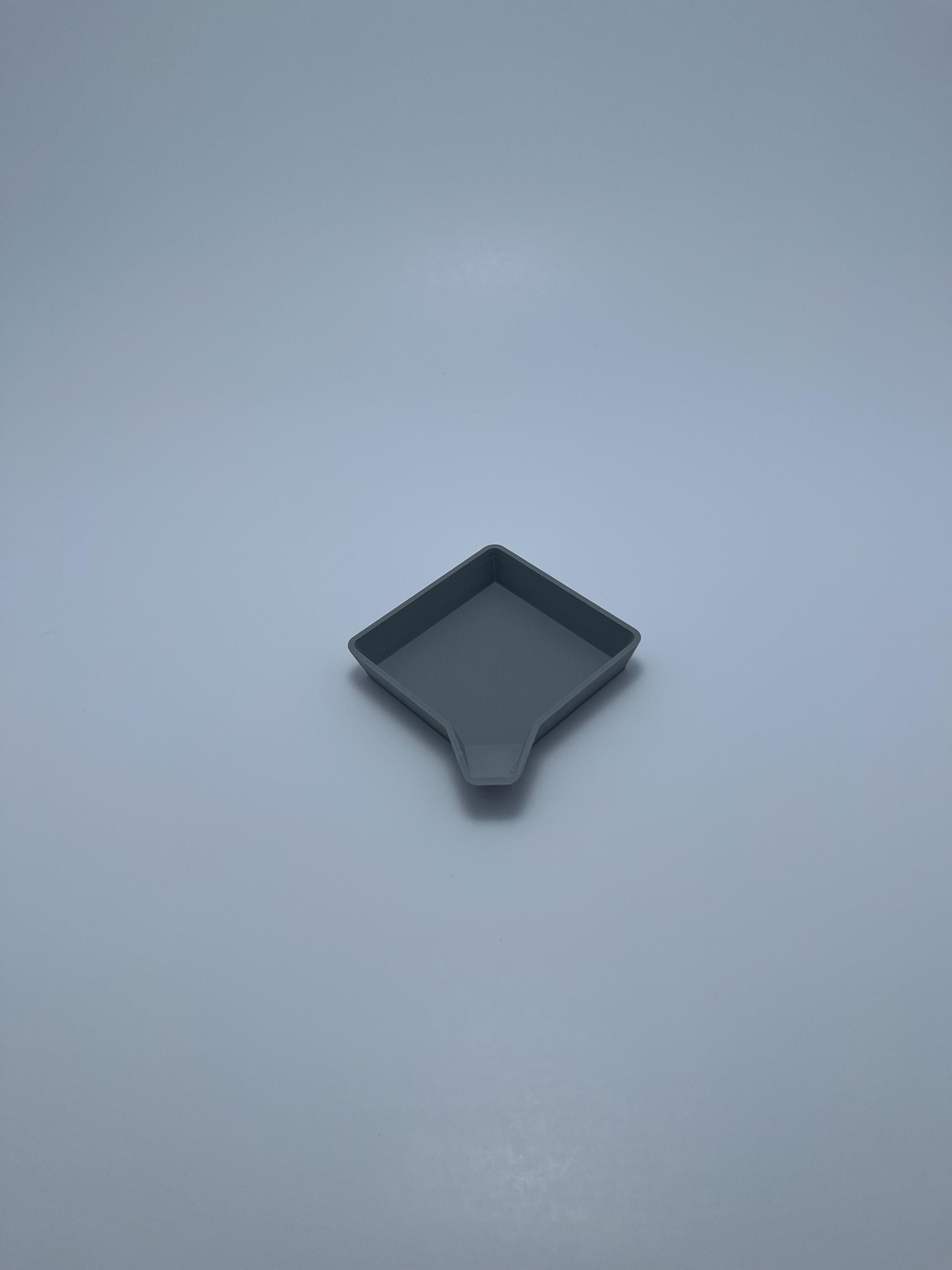 Sturdy 3"x3" Universal Game Bits Tray