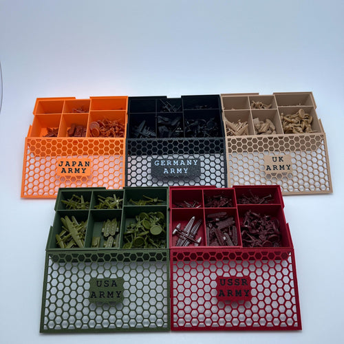 Axis and Allies 1942 Second Edition Organization Insert