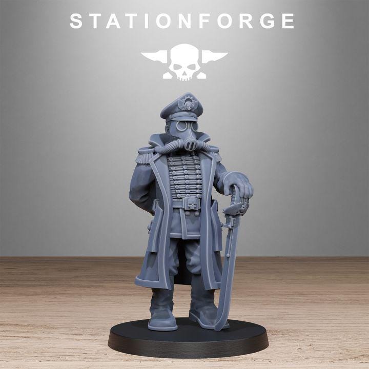 GrimGuard Officer + Base - Station Forge