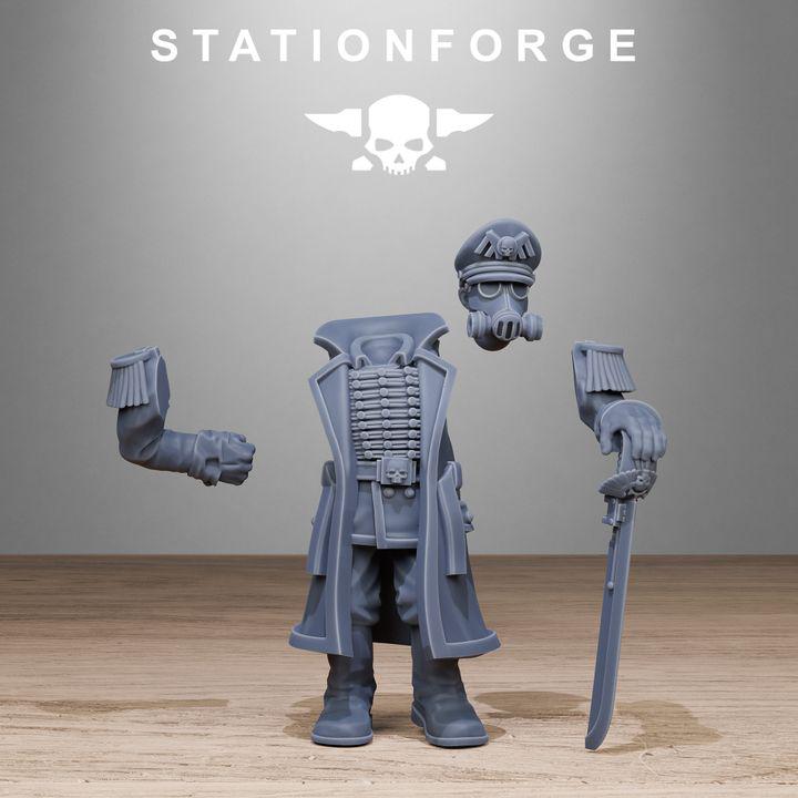 GrimGuard Officer + Base - Station Forge