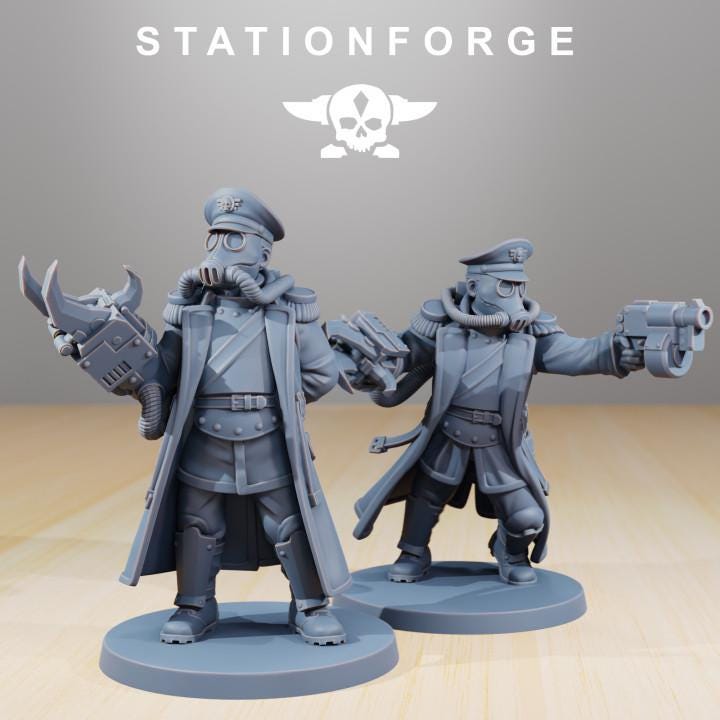 GrimGuard Officer 2.0 + Base - Station Forge