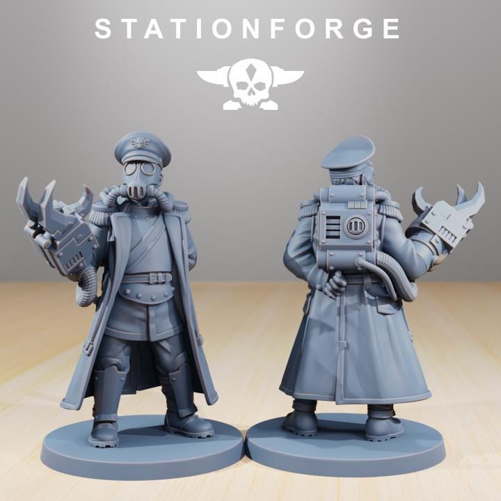 GrimGuard Officer 2.0 + Base - Station Forge