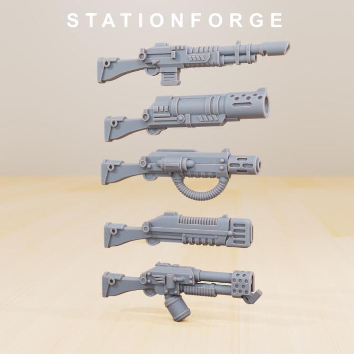 GrimGuard Infantry Builder + Bases (10) - Station Forge