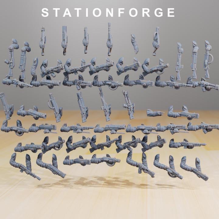 GrimGuard Infantry Builder + Bases (10) - Station Forge