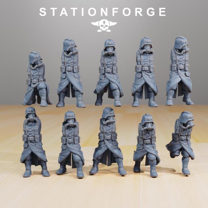 GrimGuard Infantry Builder + Bases (10) - Station Forge
