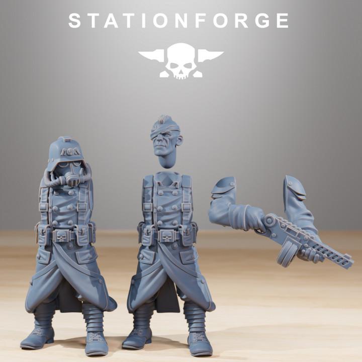 GrimGuard Combatants + Bases (10) - Station Forge