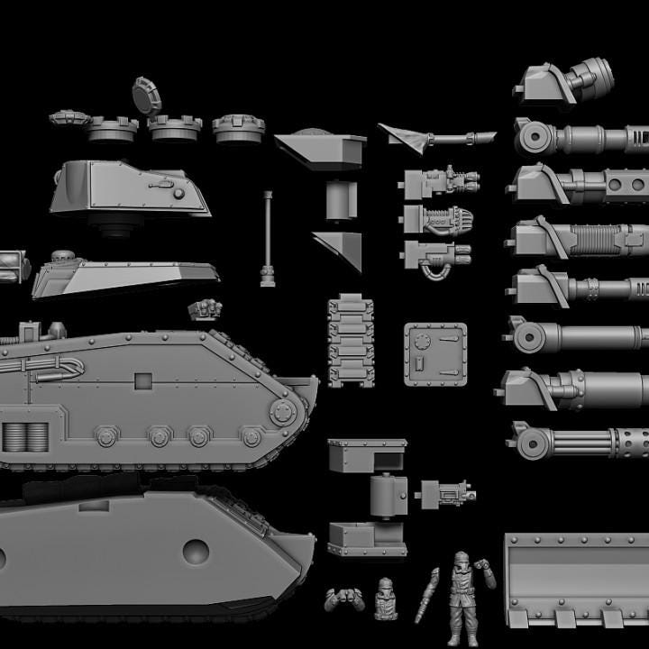 GrimGuard Battle Tank - Station Forge