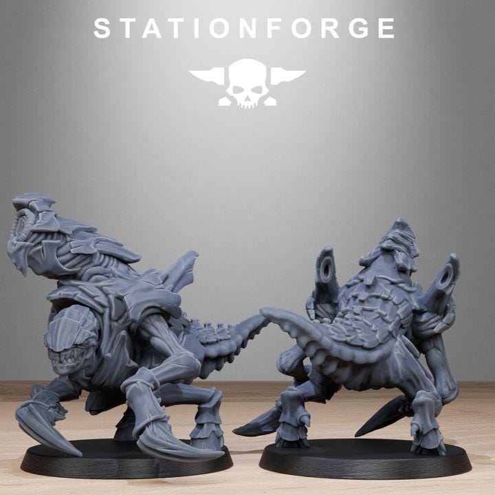 Xenarid Karnyxes + Bases (10) - Station Forge