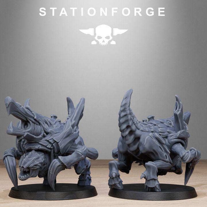 Xenarid Karnyxes + Bases (10) - Station Forge