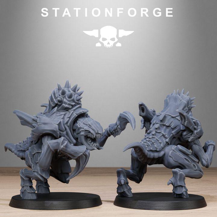 Xenarid Karnyxes + Bases (10) - Station Forge