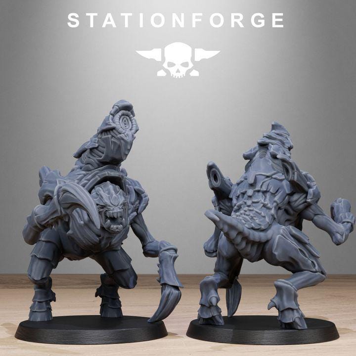 Xenarid Karnyxes + Bases (10) - Station Forge