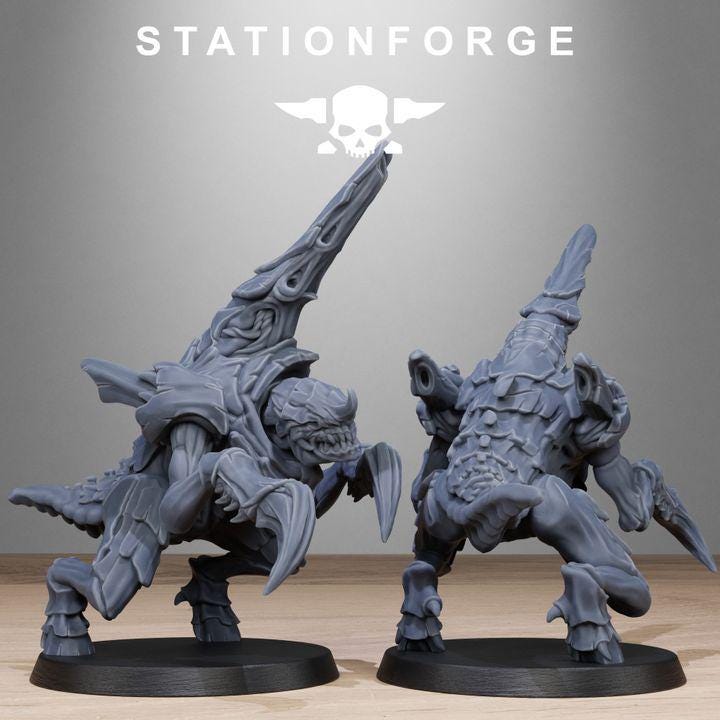 Xenarid Karnyxes + Bases (10) - Station Forge