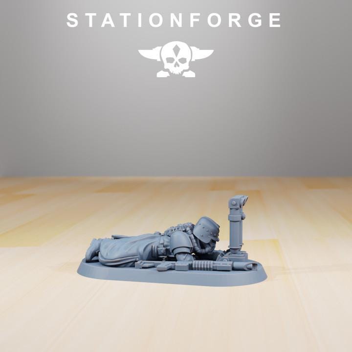 GrimGuard Decimator Weapon Team + Base - Station Forge