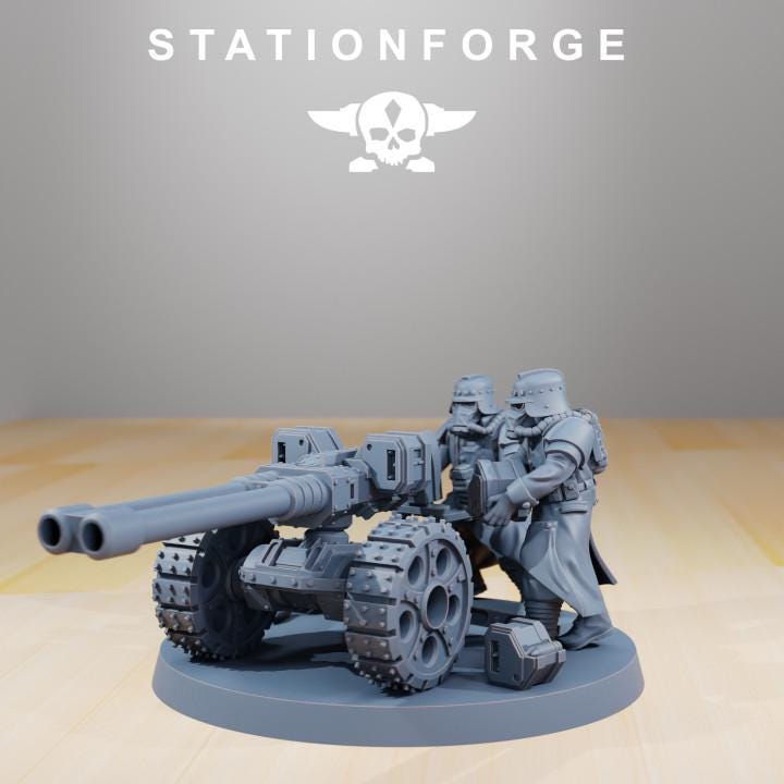 GrimGuard Decimator Weapon Team + Base - Station Forge