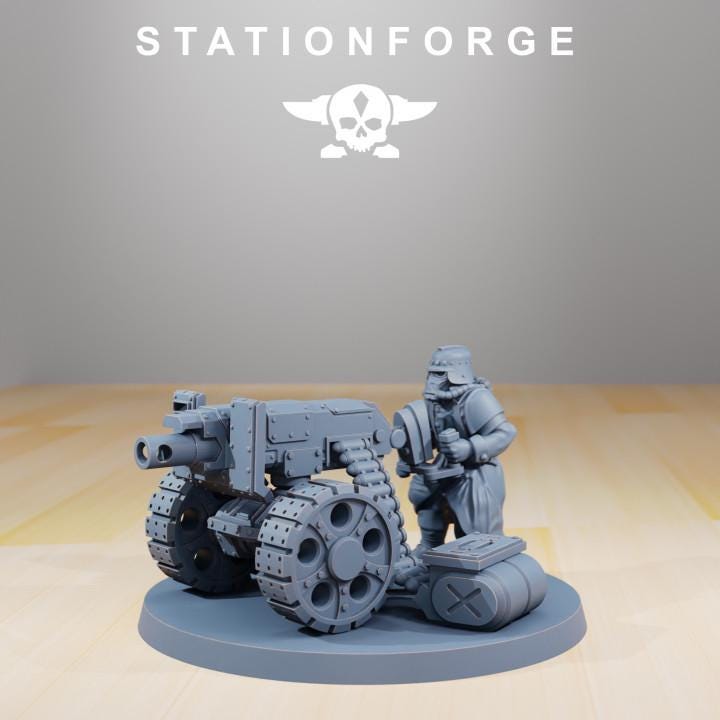 GrimGuard Decimator Weapon Team + Base - Station Forge