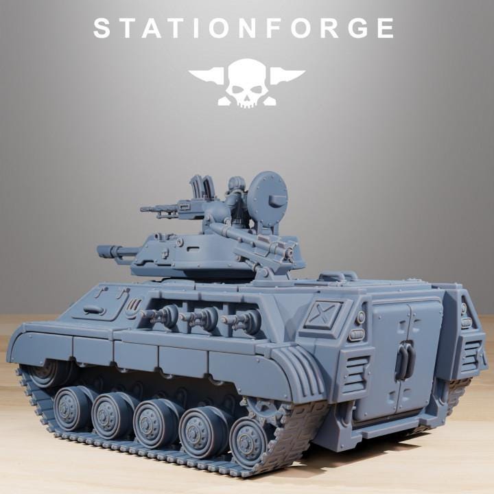 GrimGuard Chimera Support Tank - Station Forge