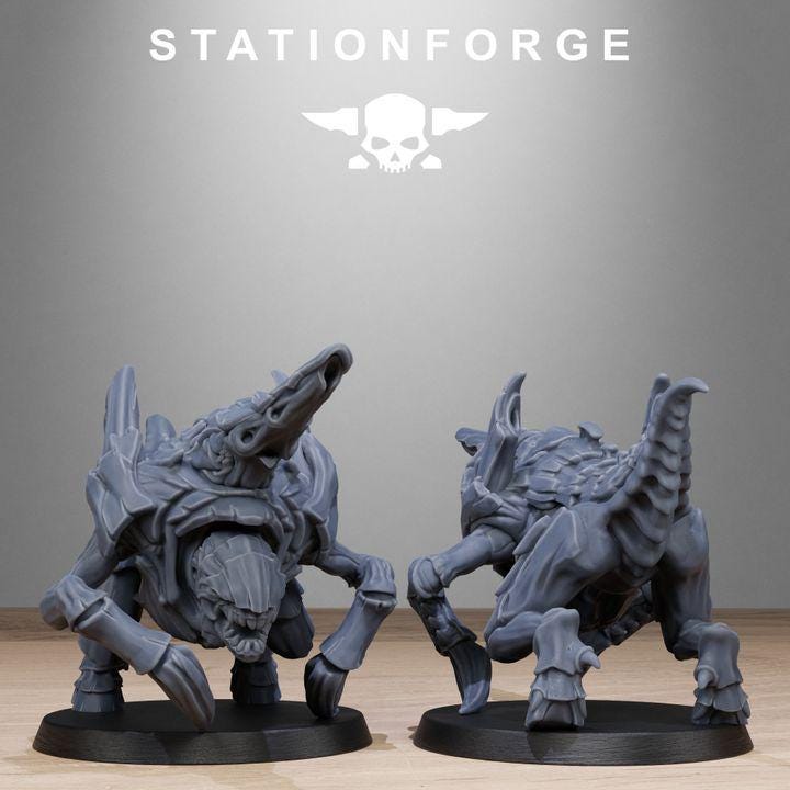 Xenarid Karnyxes + Bases (10) - Station Forge