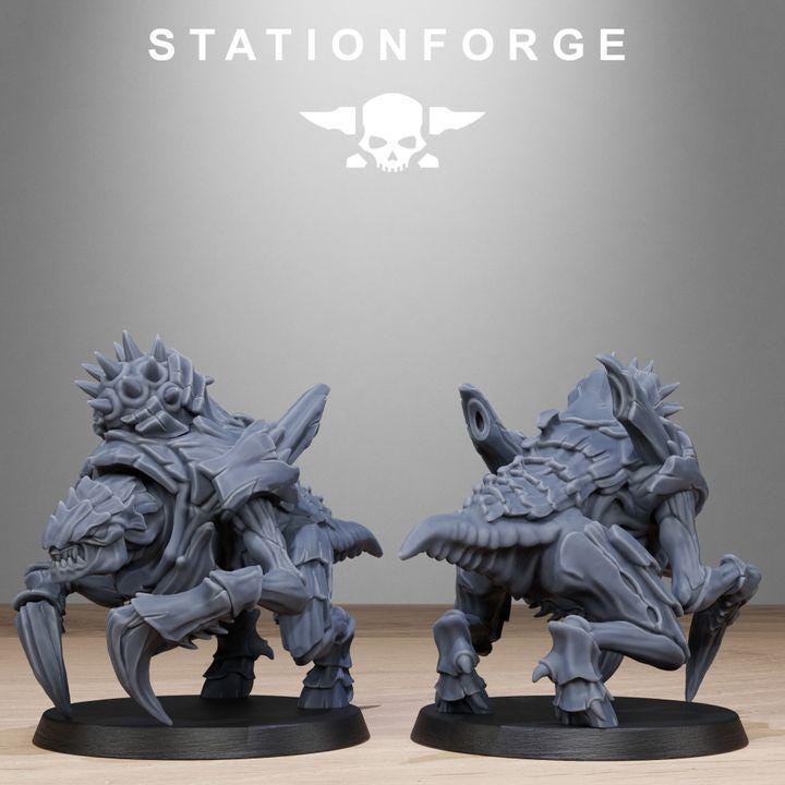 Xenarid Karnyxes + Bases (10) - Station Forge