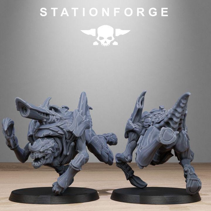 Xenarid Karnyxes + Bases (10) - Station Forge