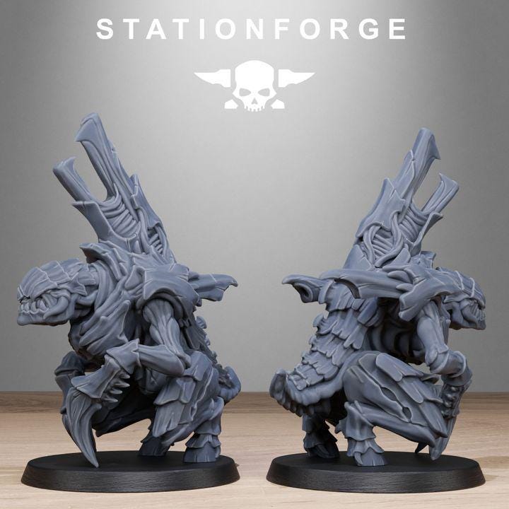 Xenarid Karnyxes + Bases (10) - Station Forge