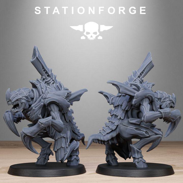 Xenarid Karnyxes + Bases (10) - Station Forge