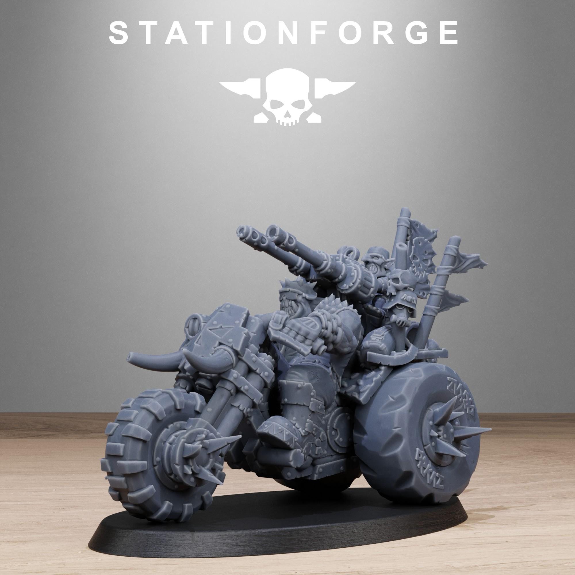 Orkas Bikers + Bases (3) - Station Forge