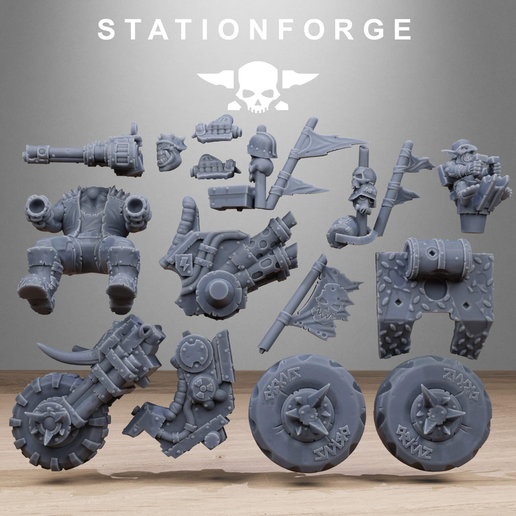Orkas Bikers + Bases (3) - Station Forge