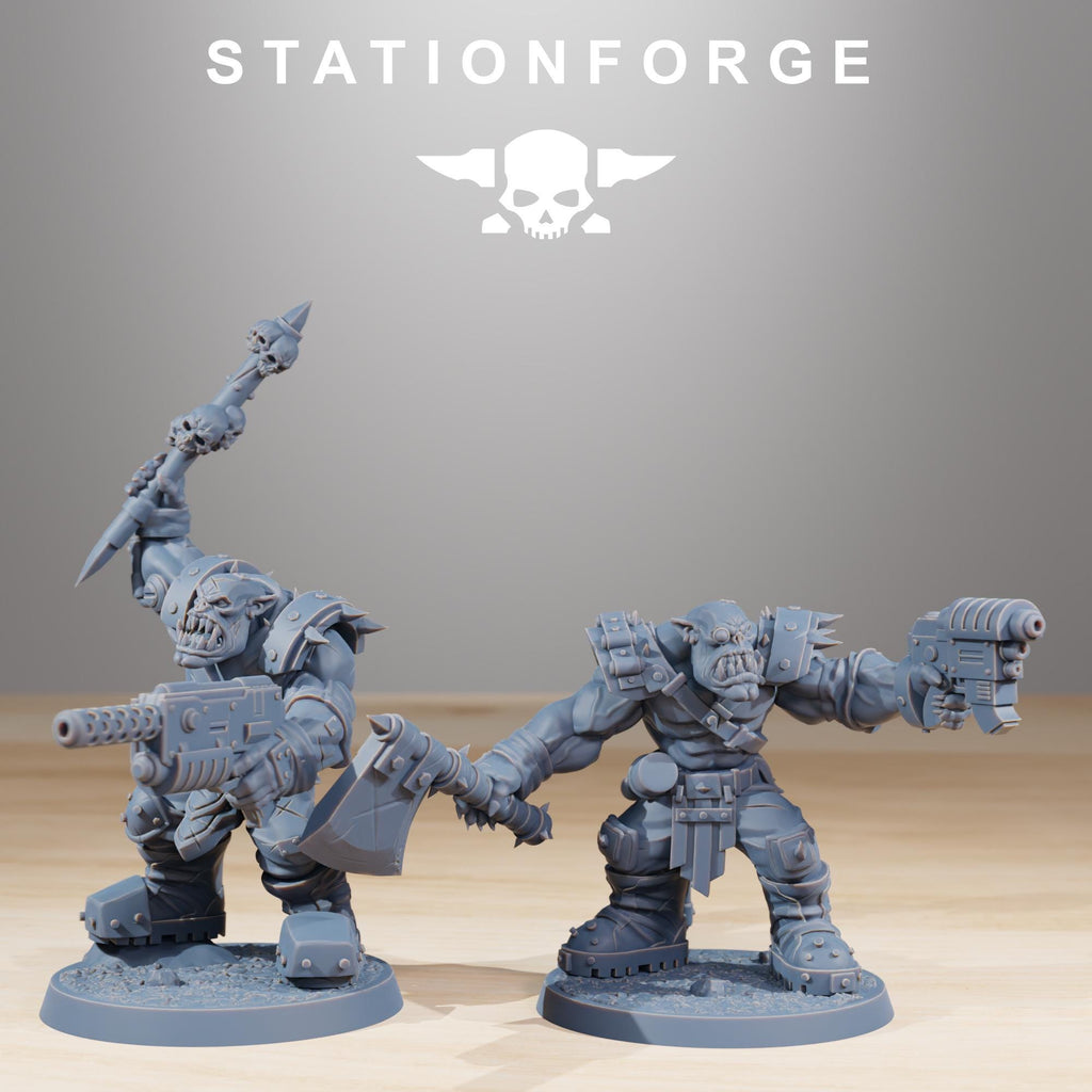 Orkas Infantry + Bases (10) - Station Forge