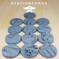 25mm Trench Bases (13) - Station Forge