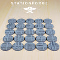 25mm Industrial Bases (25) - Station Forge
