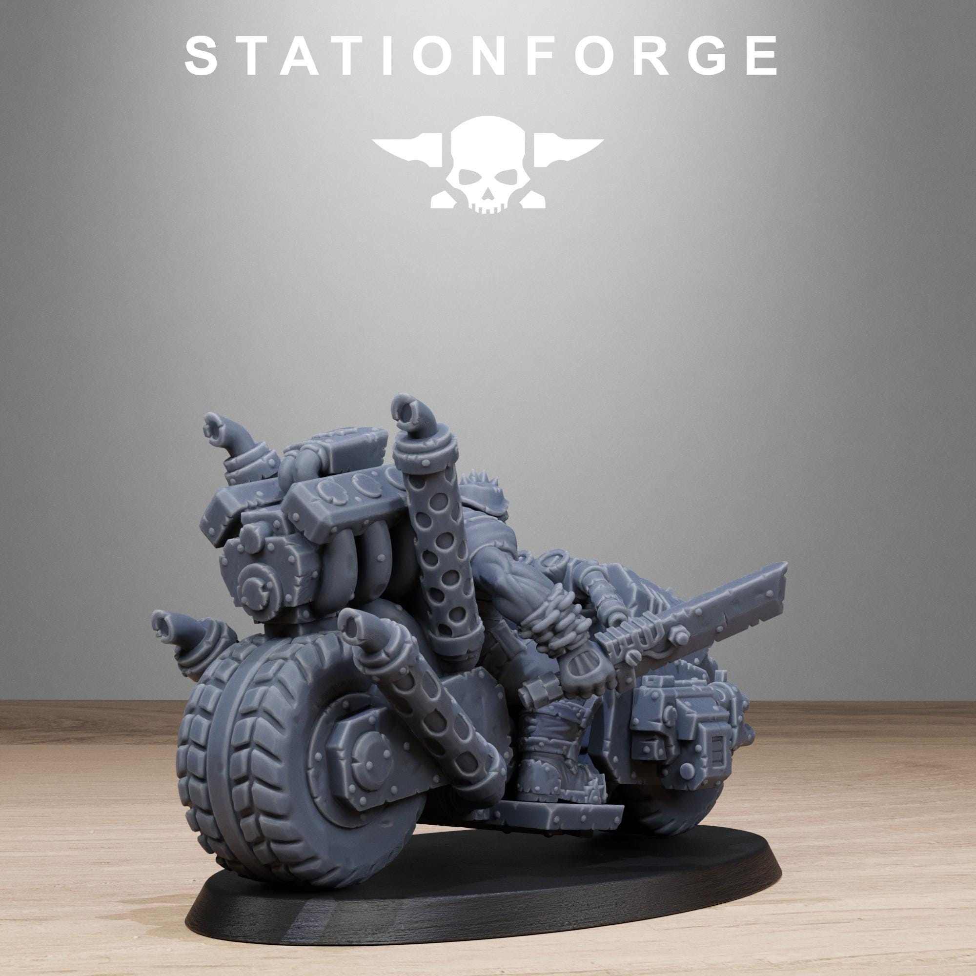 Orkas Bikers + Bases (3) - Station Forge