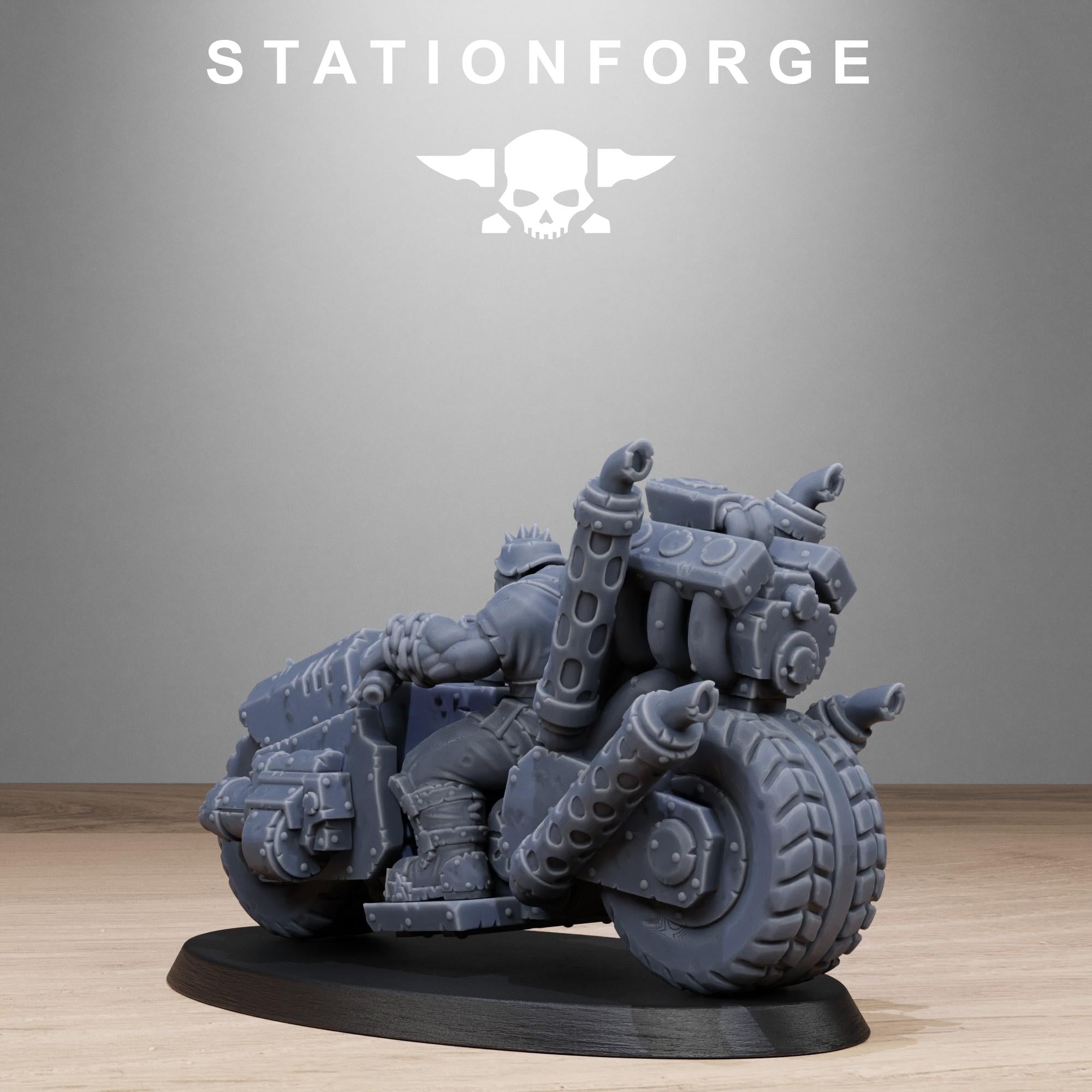 Orkas Bikers + Bases (3) - Station Forge