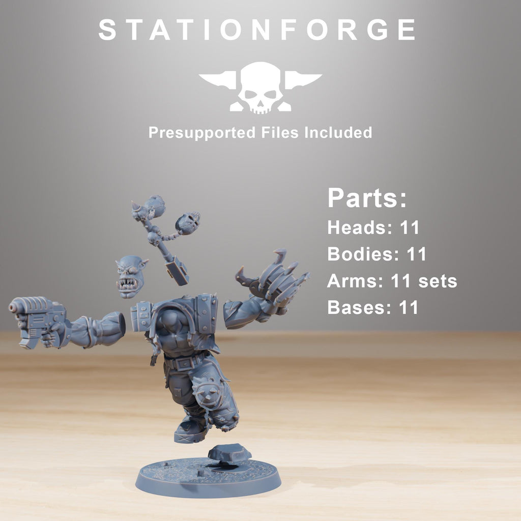 Orkas Infantry + Bases (10) - Station Forge