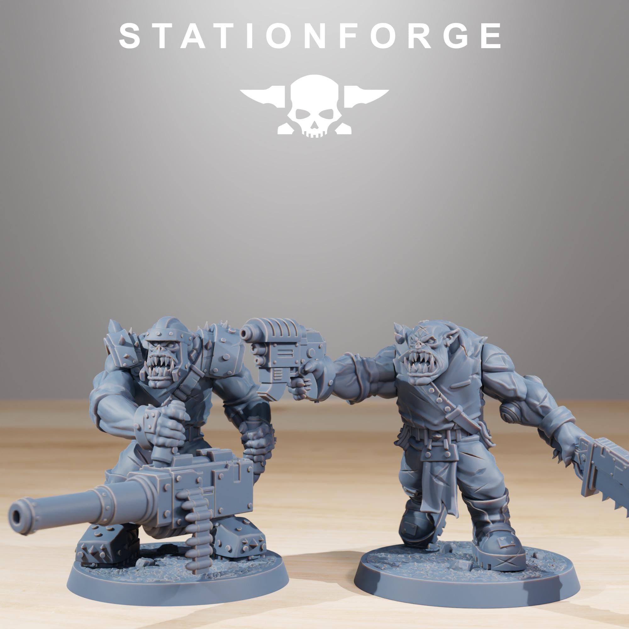 Orkas Infantry + Bases (10) - Station Forge