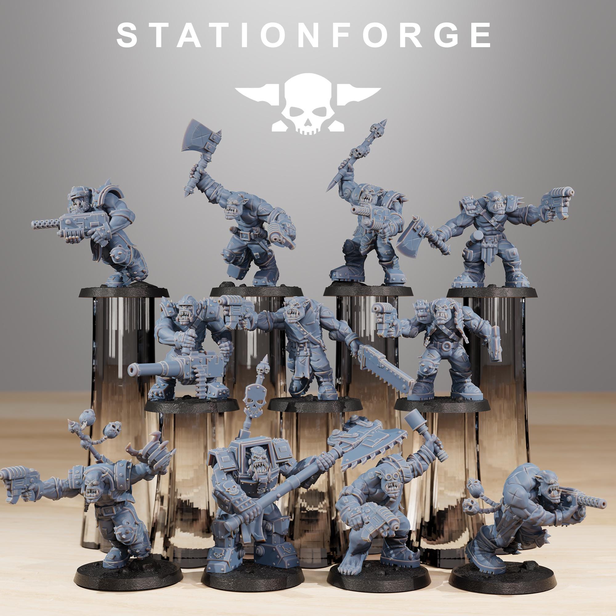 Orkas Infantry + Bases (10) - Station Forge