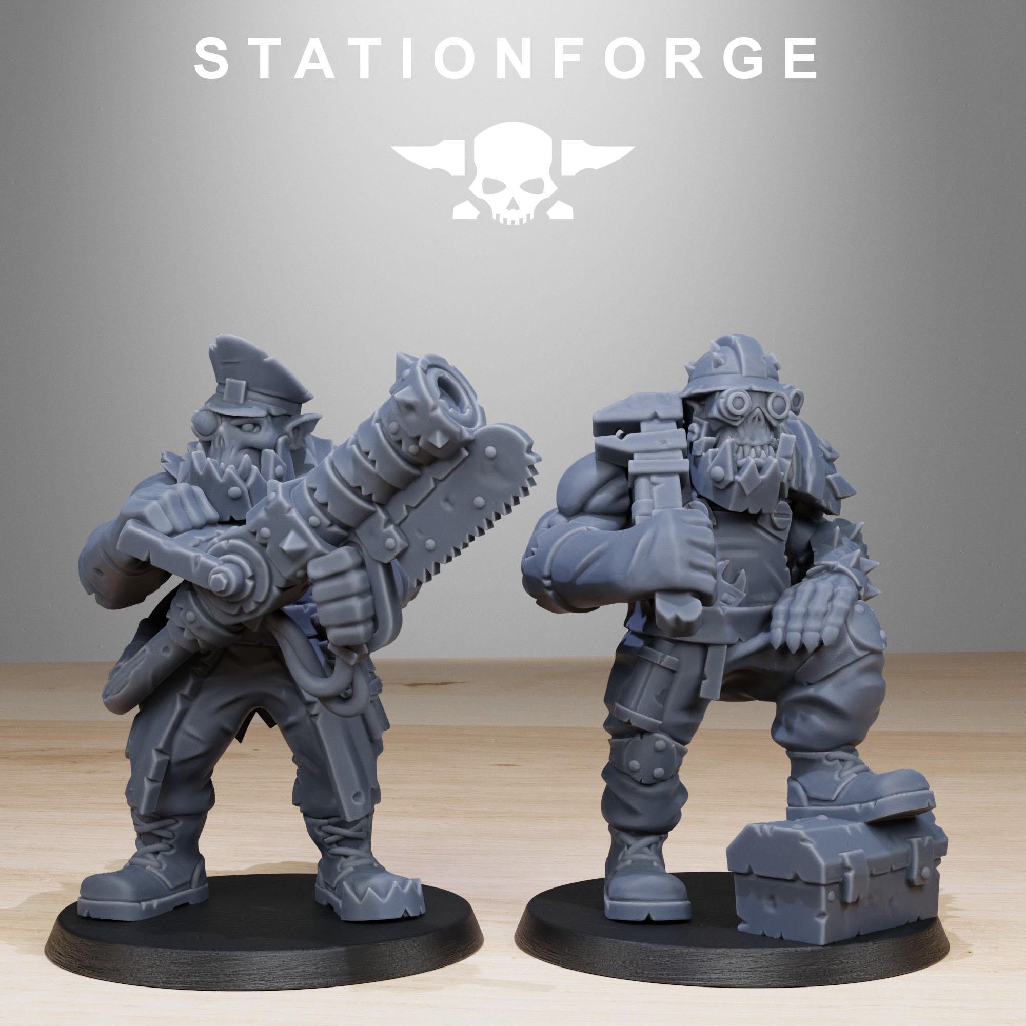 Orkas Team Fighters + Bases (11) - Station Forge