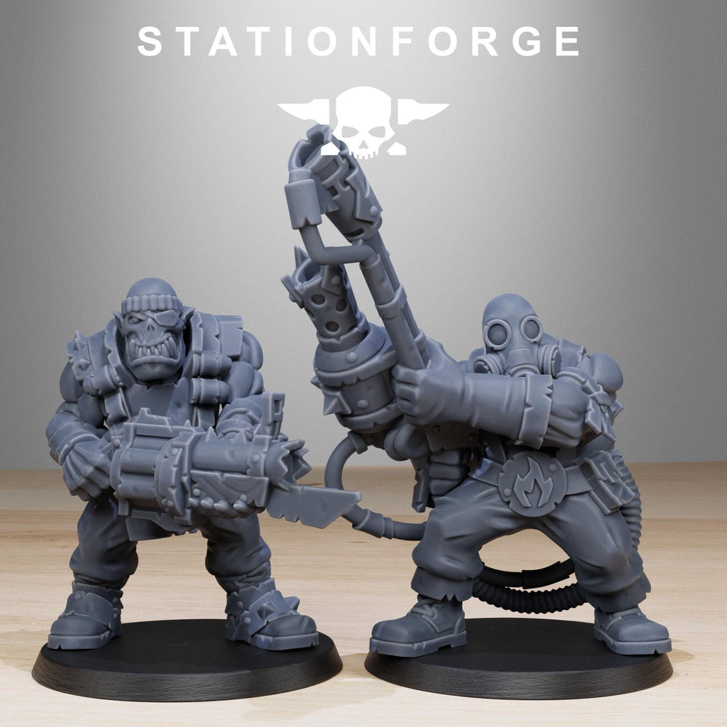 Orkas Team Fighters + Bases (11) - Station Forge